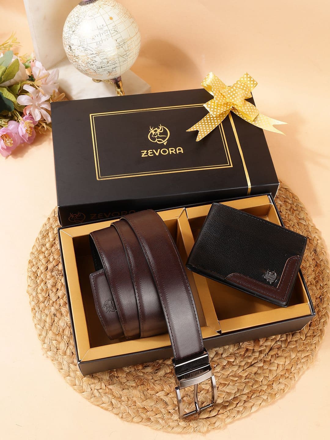 ZEVORA Men Accessory Gift Gift Set Of Wallet With Belt - view 1