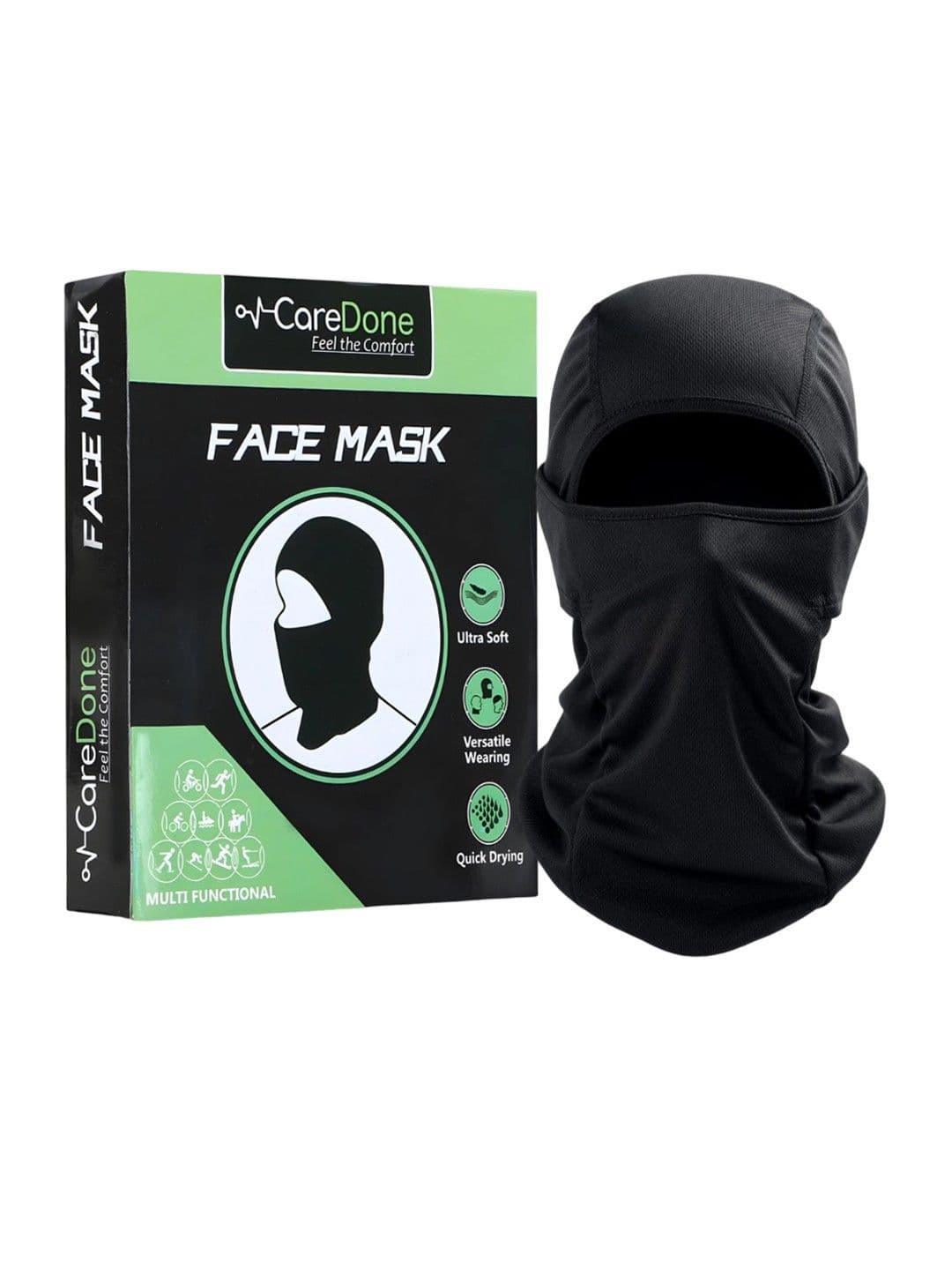 CareDone Men Cotton Fabric Bike Riding Washable Reusable Dust Protection Cover Face Mask - view 1