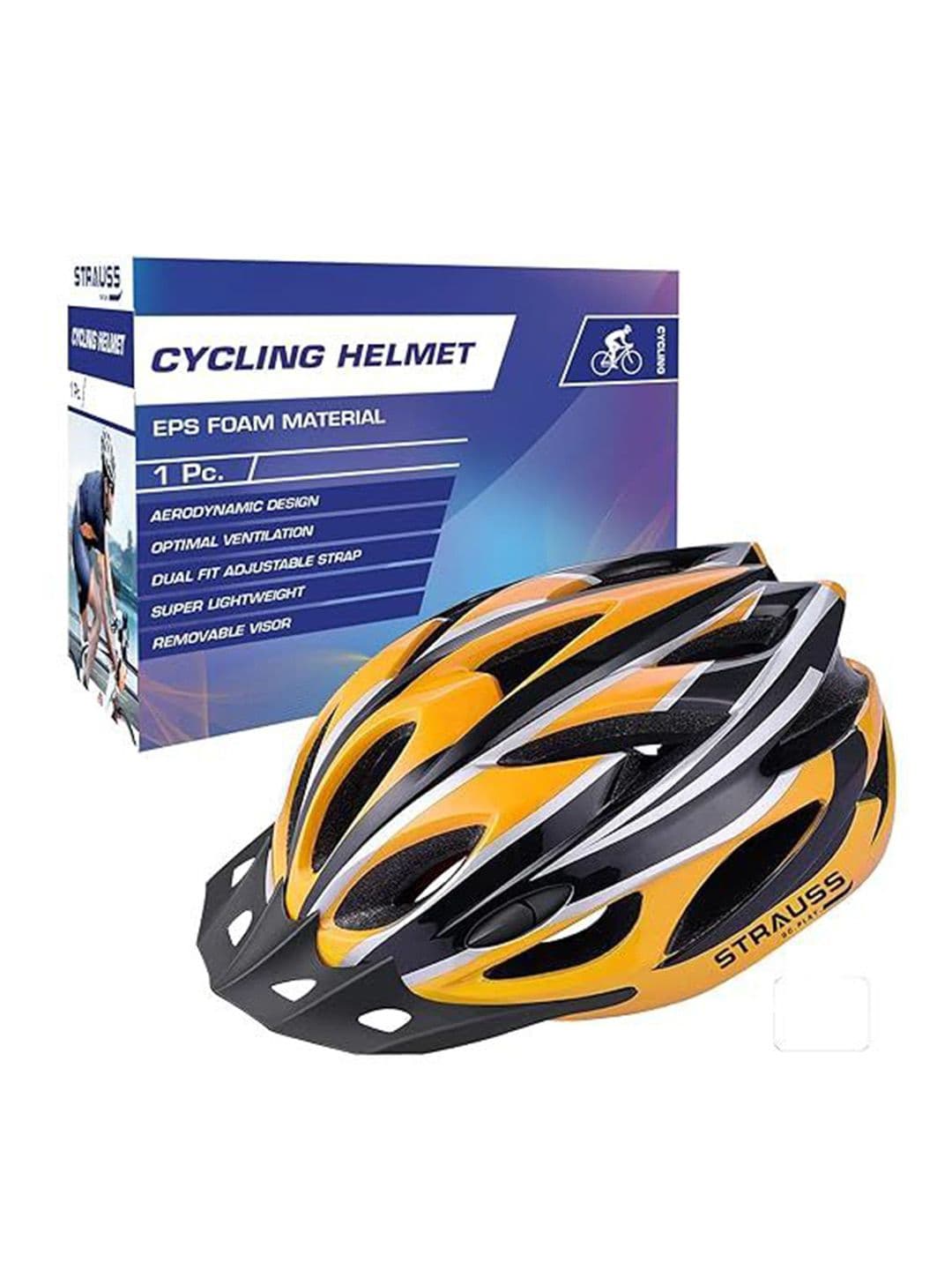 STRAUSS Adjustable Cycling Helmet With Detachable Visor - view 1