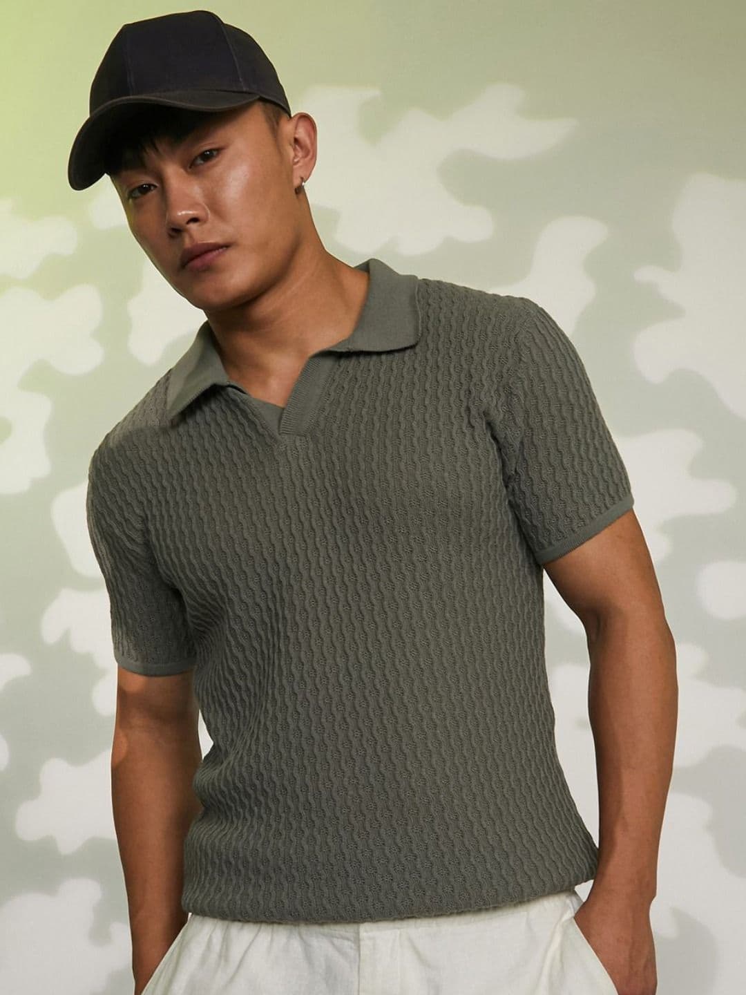 CAHOOT Men Polo Collar Pockets T-shirt - view 1