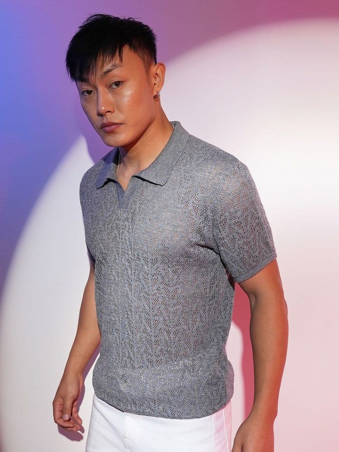 CAHOOT Men Polo Collar Pockets T-shirt - view 1