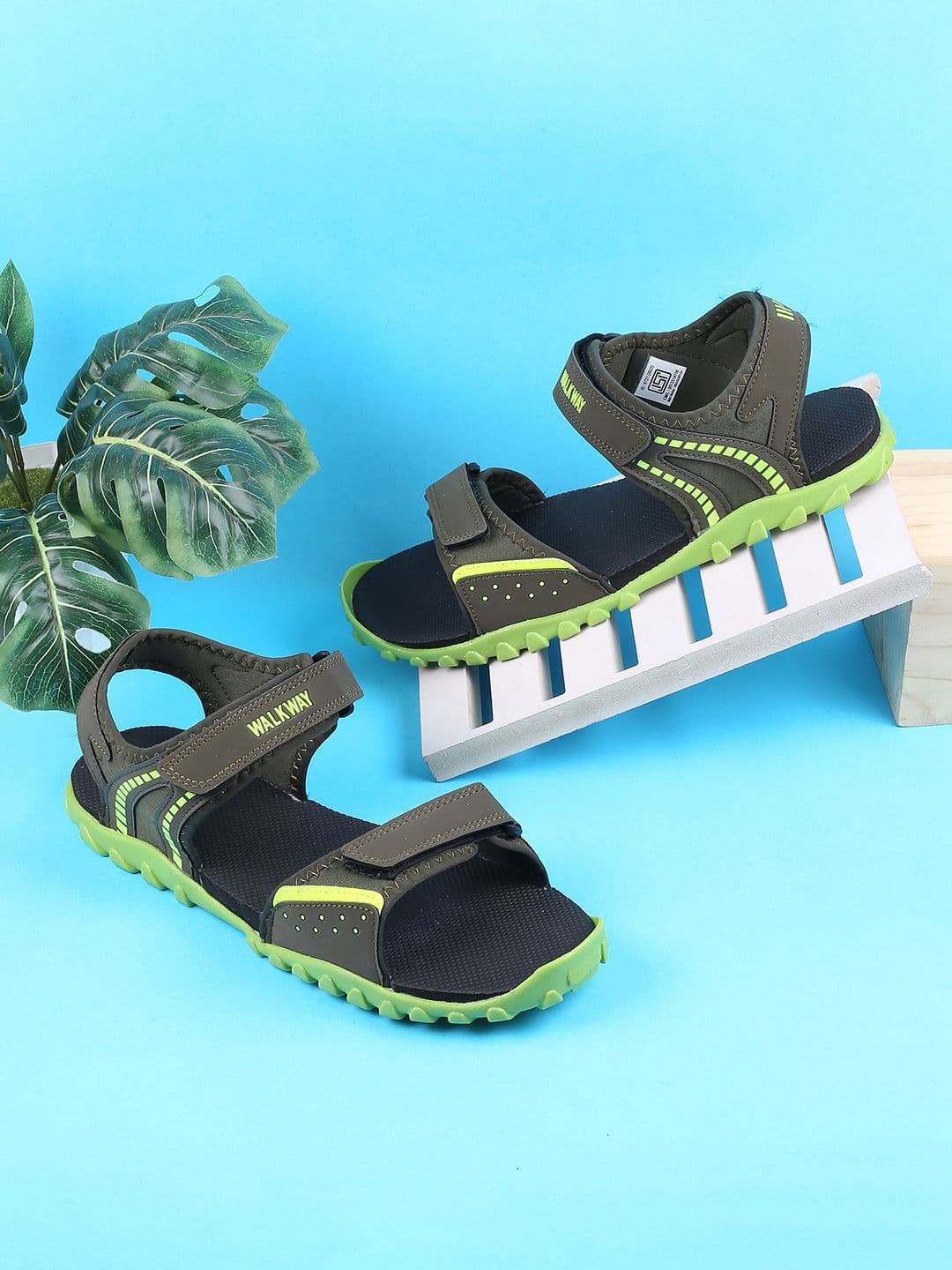 WALKWAY by Metro Men Printed Sports Sandals - view 1