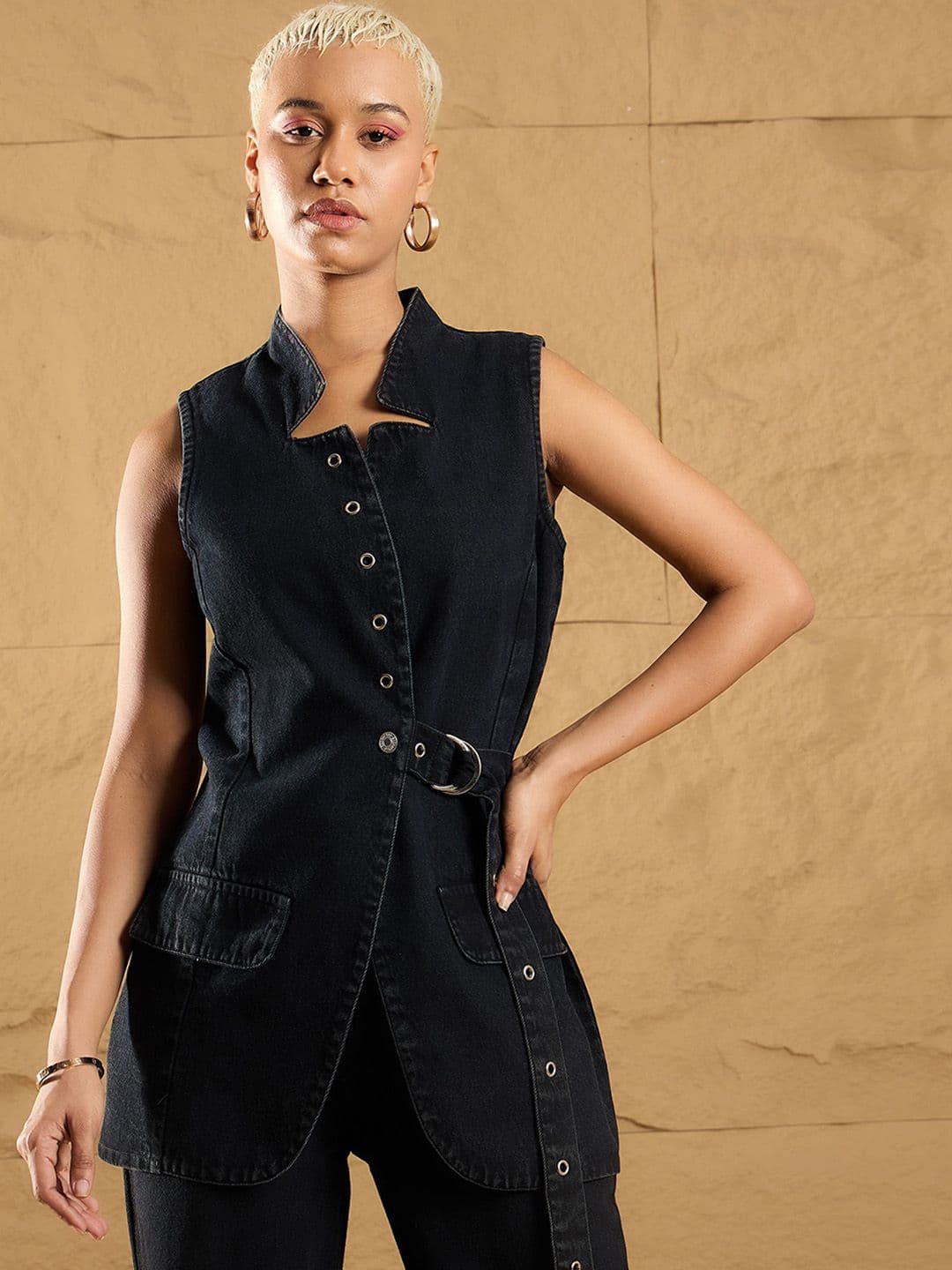 SASSAFRAS Women Denim Jacket - view 1