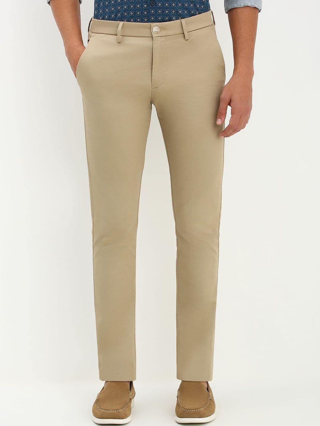 Allen Solly Men Ultra Slim Fit Chinos Trousers - view 1
