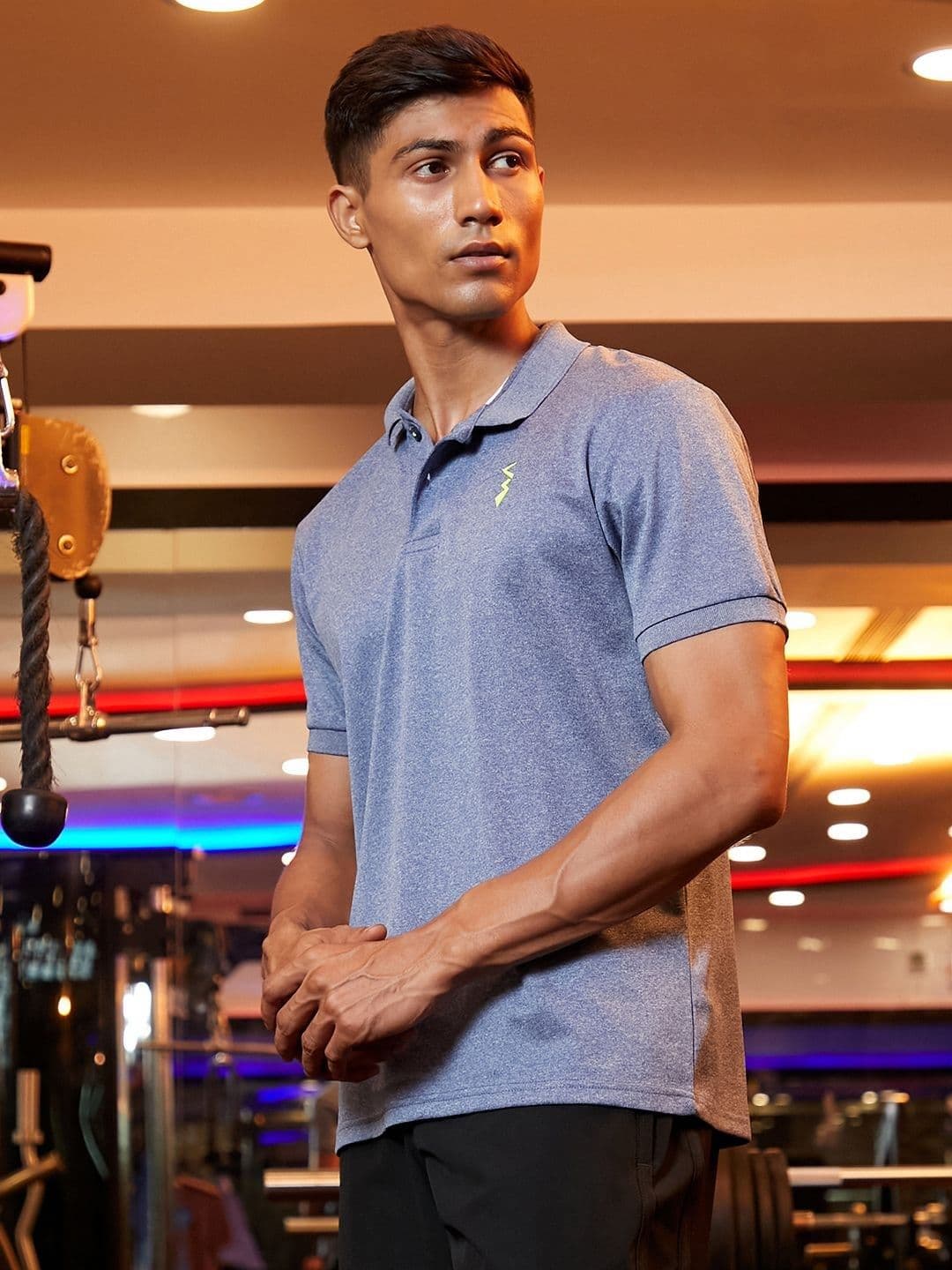 CAHOOT Men Solid Polo Collar T-shirt - view 1