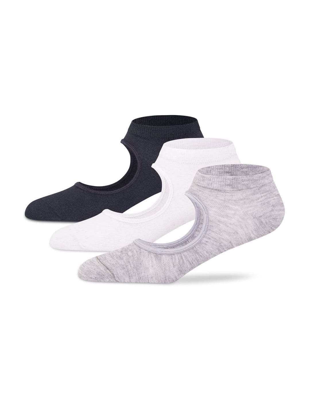 HRX by Hrithik Roshan Pack Of 3 Women Ankle Length Anti-Skid Yoga Socks - view 1