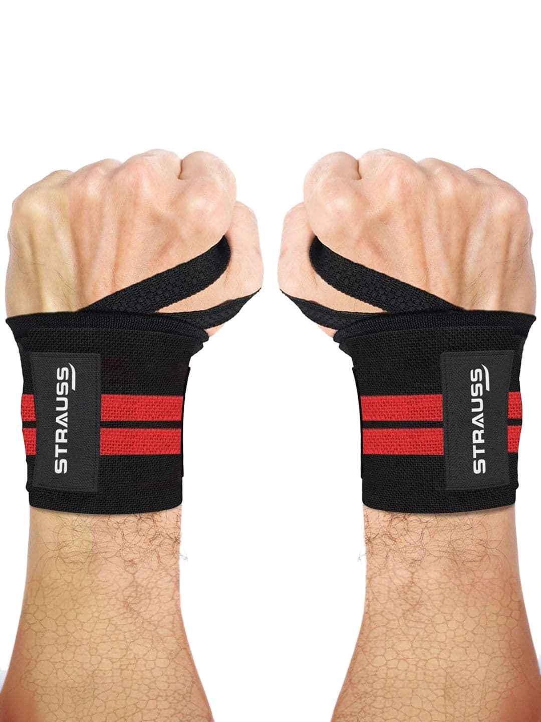 STRAUSS Cotton Wrist Supporter With Thumb Loop Straps - view 1