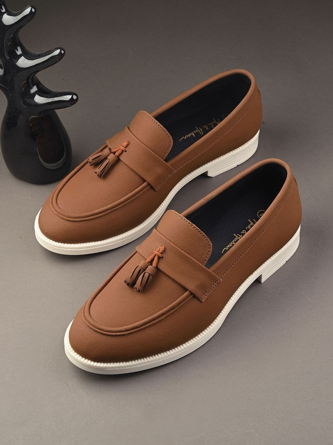 Mast & Harbour Men Lightweight Suede Loafers - view 1