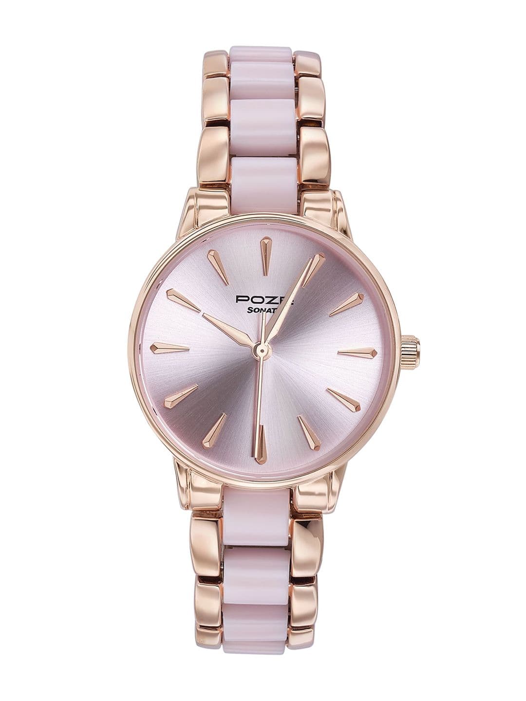 Sonata Women Dial & Bracelet Style Straps Analogue Watch SP80076KD03WF - view 1