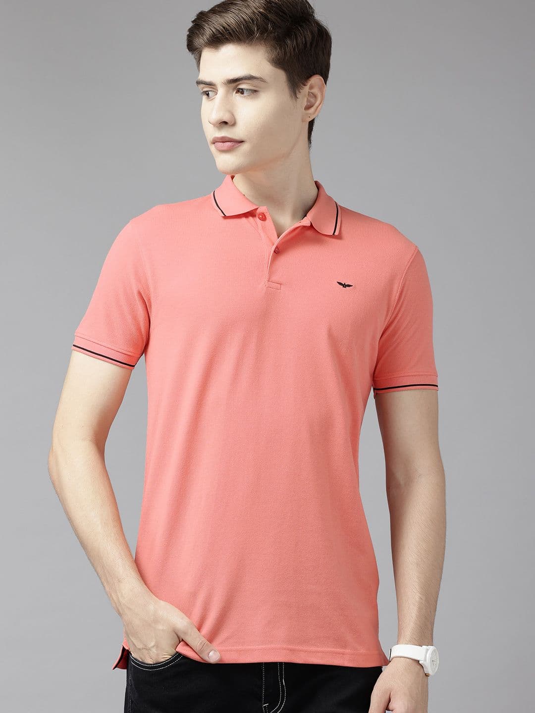 Park Avenue Polo Collar Slim Fit T-shirt - view 1
