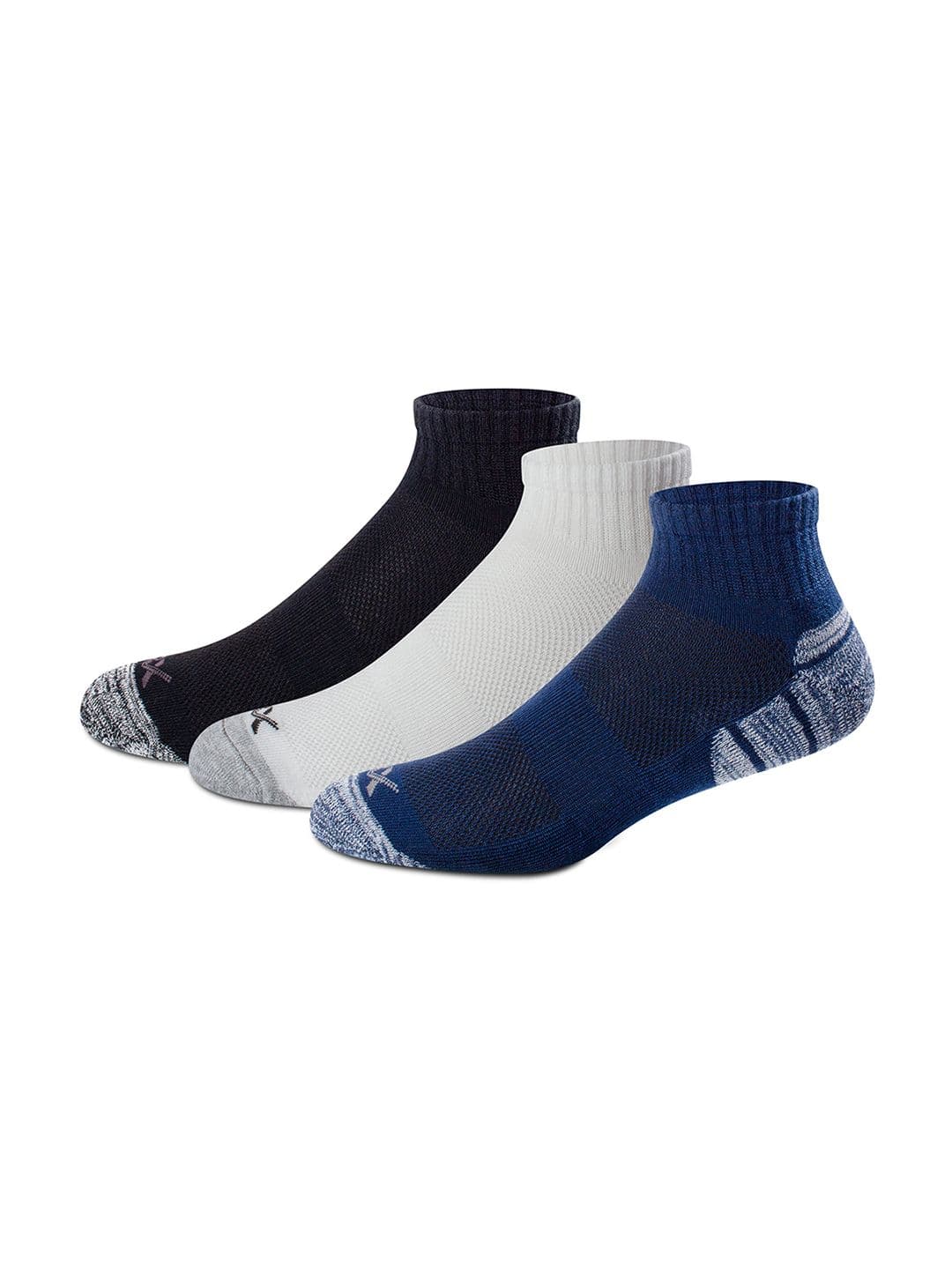 HRX by Hrithik Roshan Men Pack Of 3 Ankle Length Socks - view 1