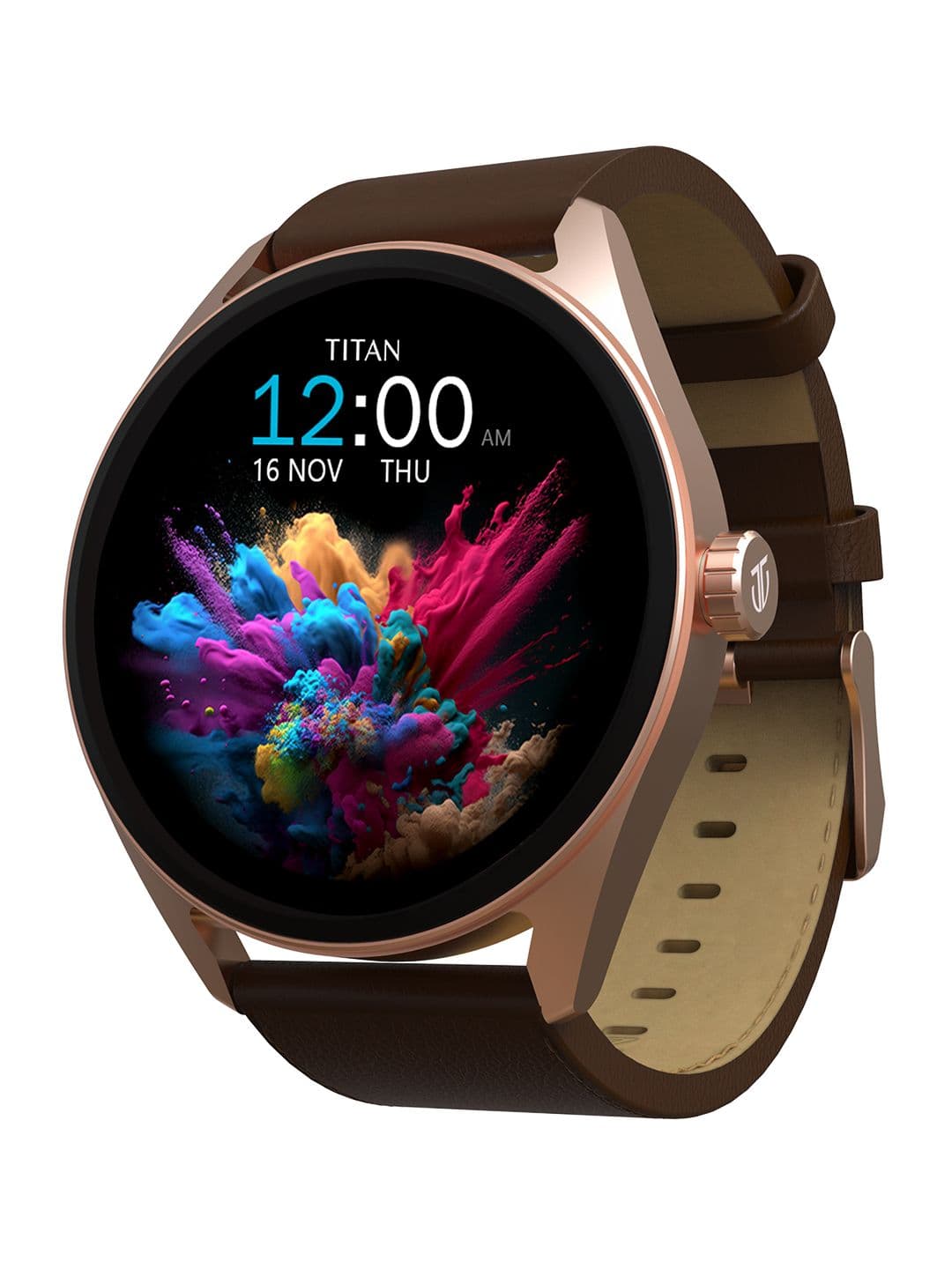 Titan Crest 1.43 AMOLED AOD Working Crown BT & SOS Calling Health Suite IP68 Smart Watch - view 1