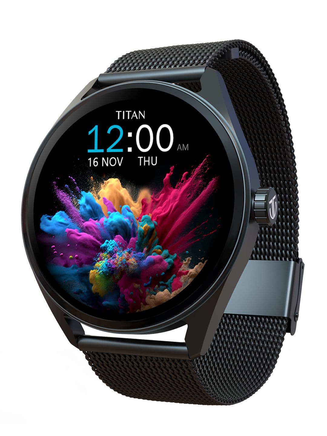 Titan Crest 1.43 AMOLED AOD Working Crown BT & SOS Calling Health Suite IP68 Smart Watch - view 1