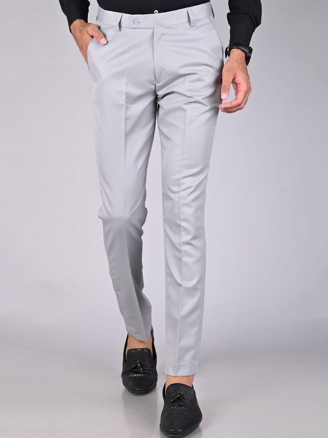 MANCREW Men Smart Easy Wash Trousers - view 1