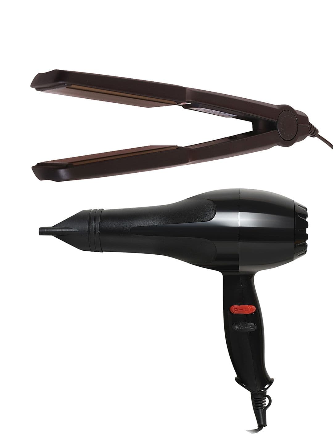 NIRVANI 6130 Professional 1800 Watt Hair Dryer & 329 Ceramic Plate Hair Straightener - view 1