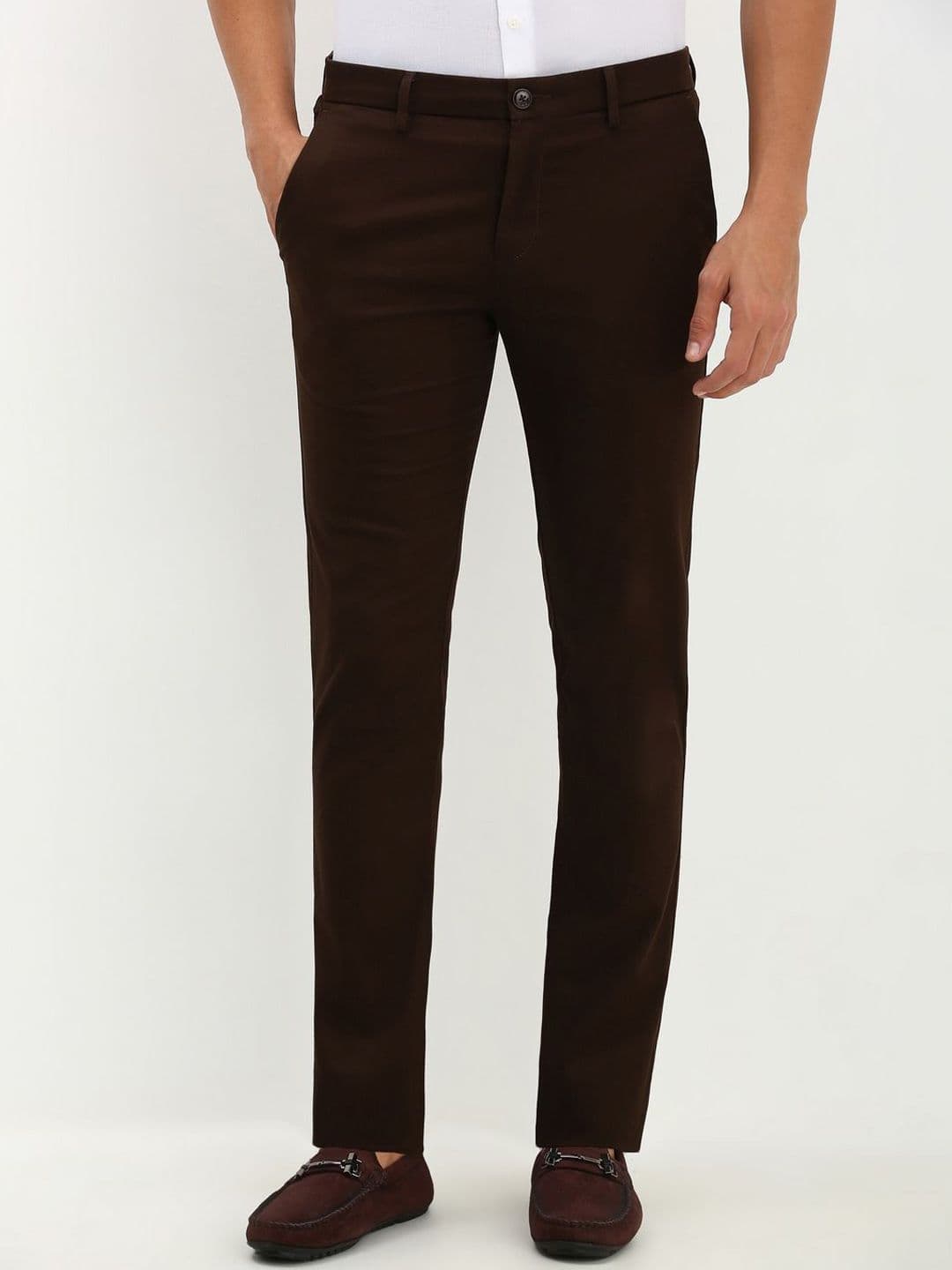 Allen Solly Men Ultra Slim Fit Formal Trousers - view 1