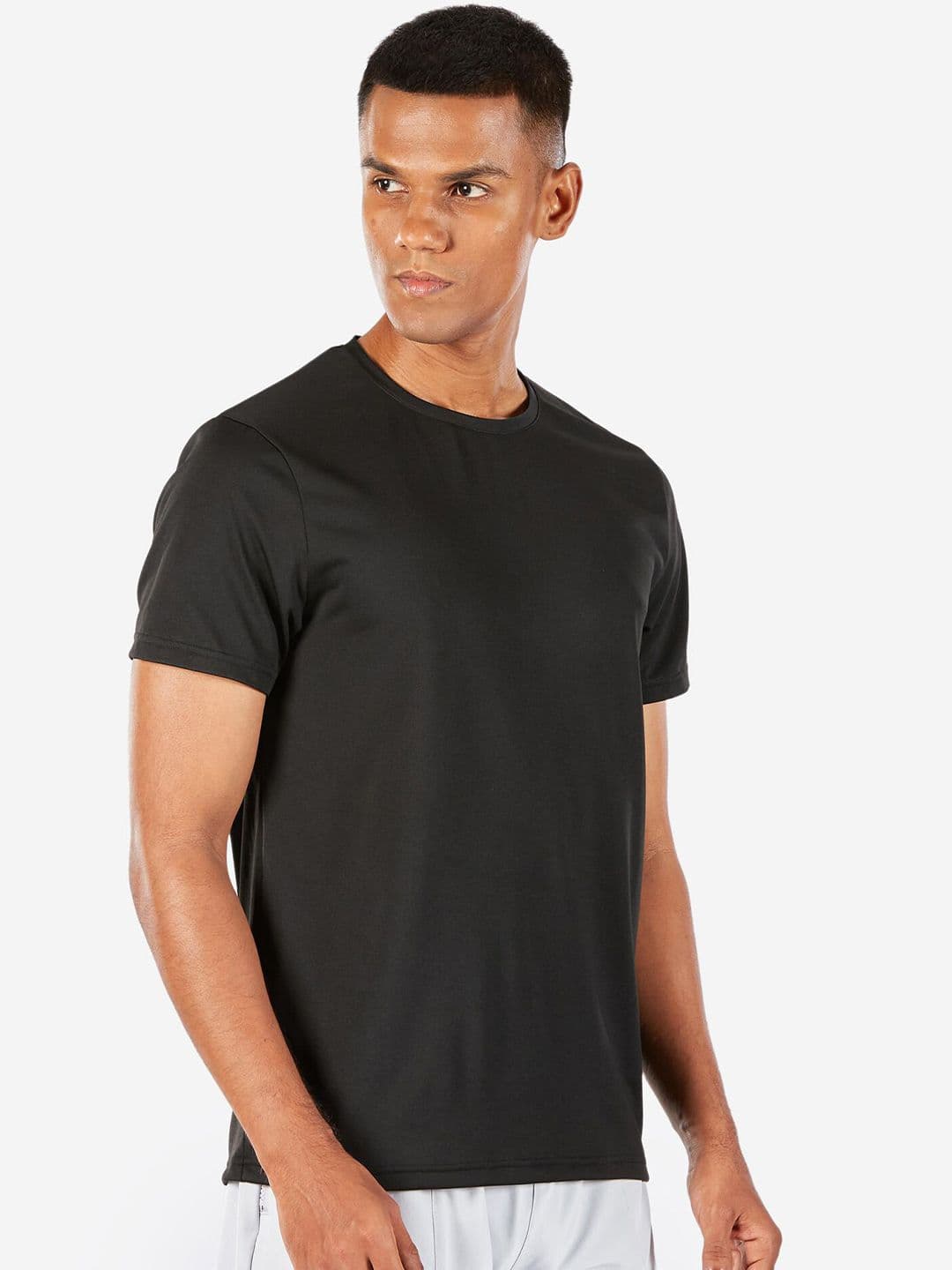 Decathlon Domyos - Men Black Vayu N07A Breathable Cardio T-shirt - view 1