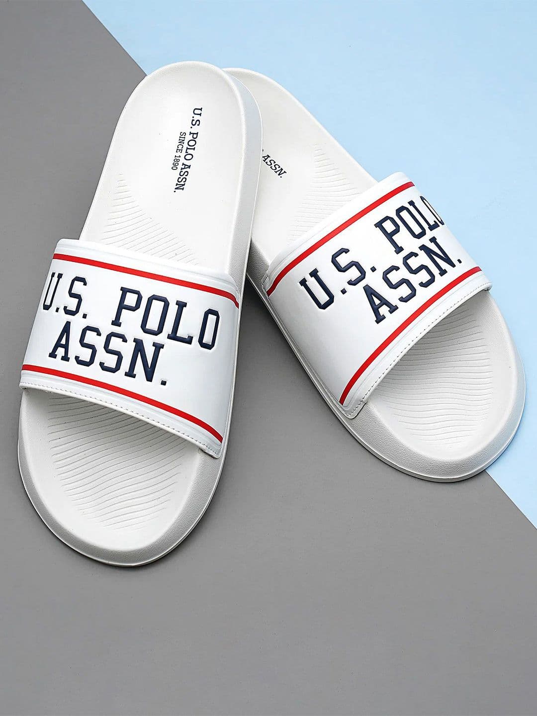 U.S. Polo Assn. Men Printed Sliders - view 1