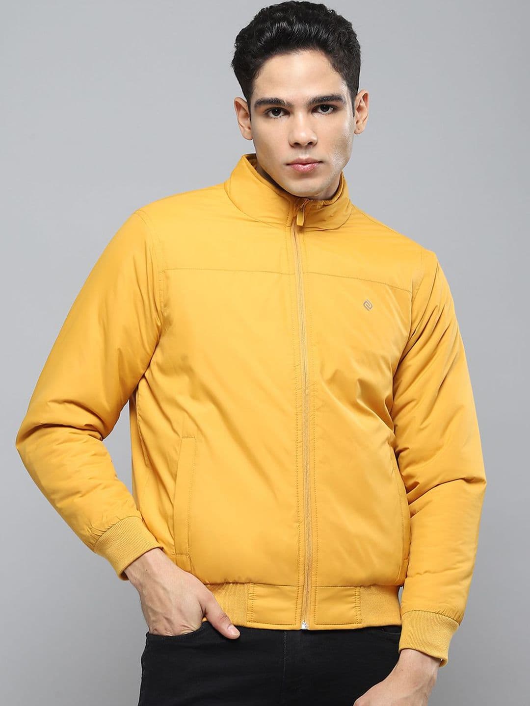 Cloak & Decker Men Mock Collar Solid Casual Padded Jacket - view 1