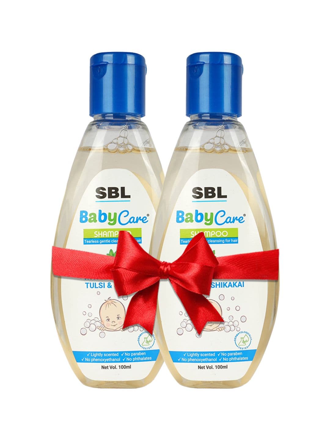 SBL Set of 2 BabyCare Shampoo with Tulsi & Shikakai - 100 ml each - view 1