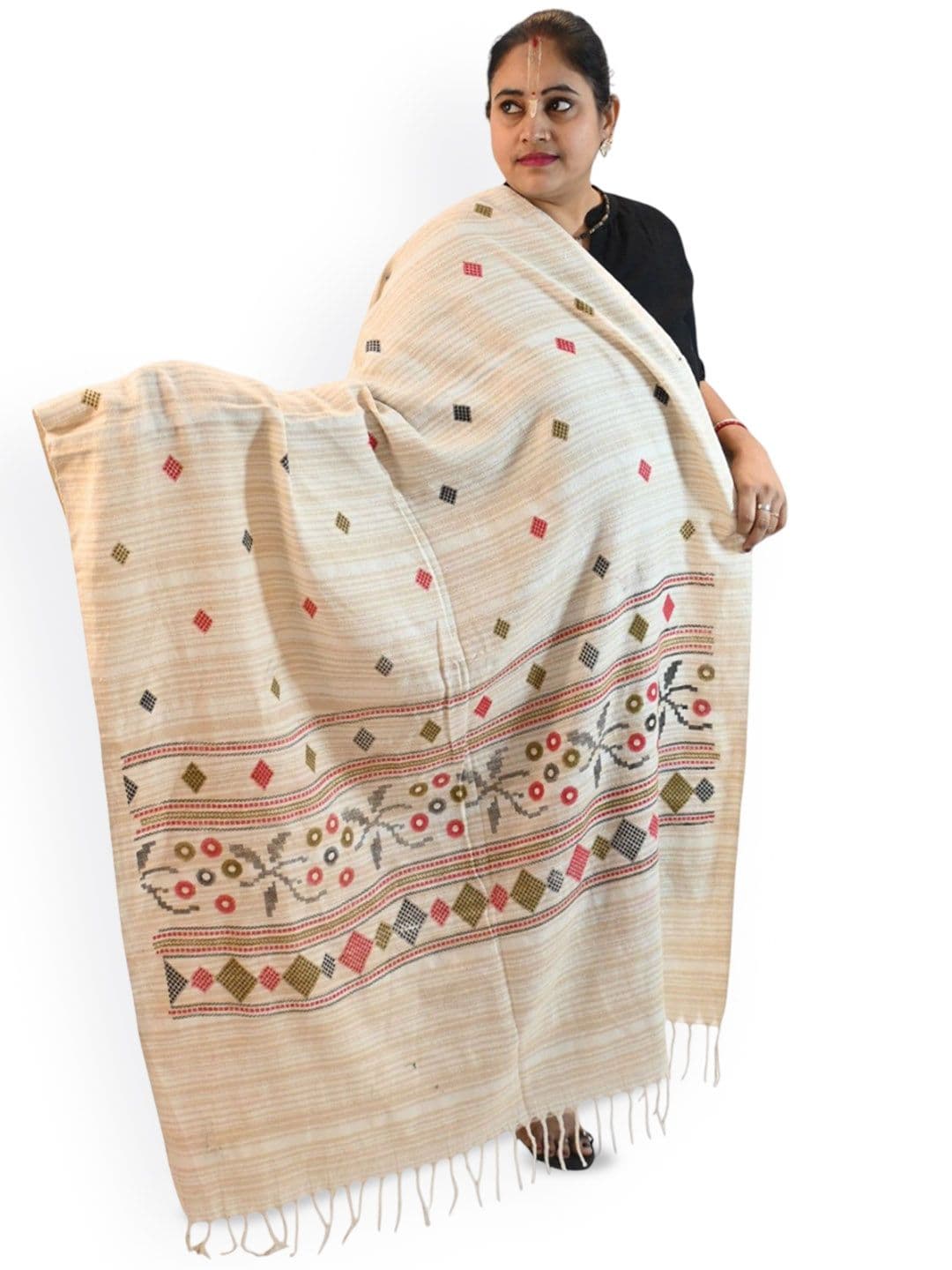 Vrinde Women Floral Printed Shawl - view 1