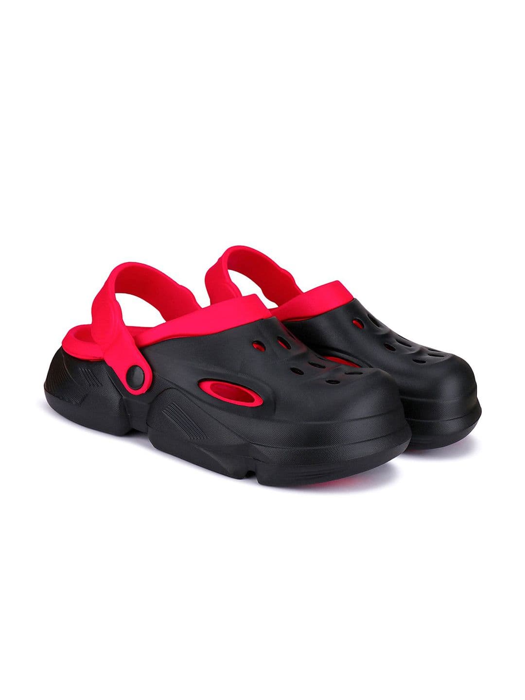 BERSACHE Men Colourblocked Clogs - view 1