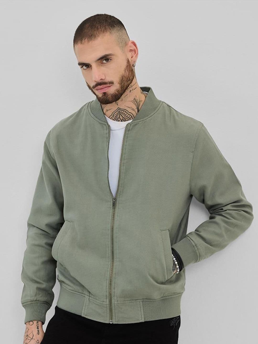 Snitch Sage Plain Jackets - view 1