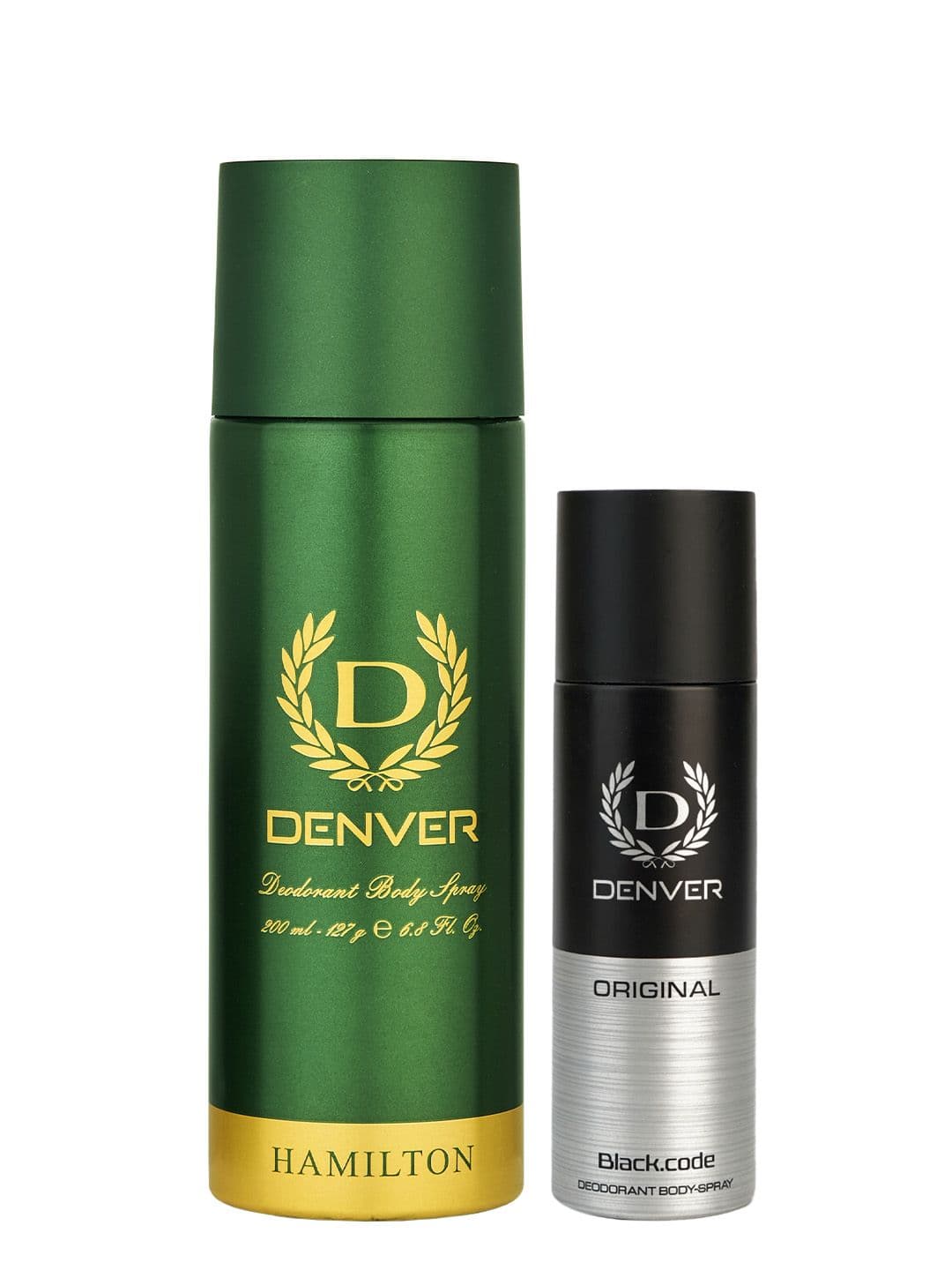 Denver Set Of Hamilton & Blackcode Nano Deodorant Spray For Men - 250ml - view 1