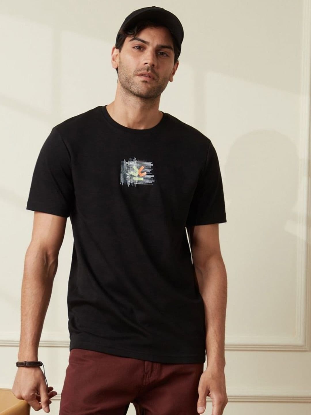 WROGN Men Pockets Slim Fit T-shirt - view 1