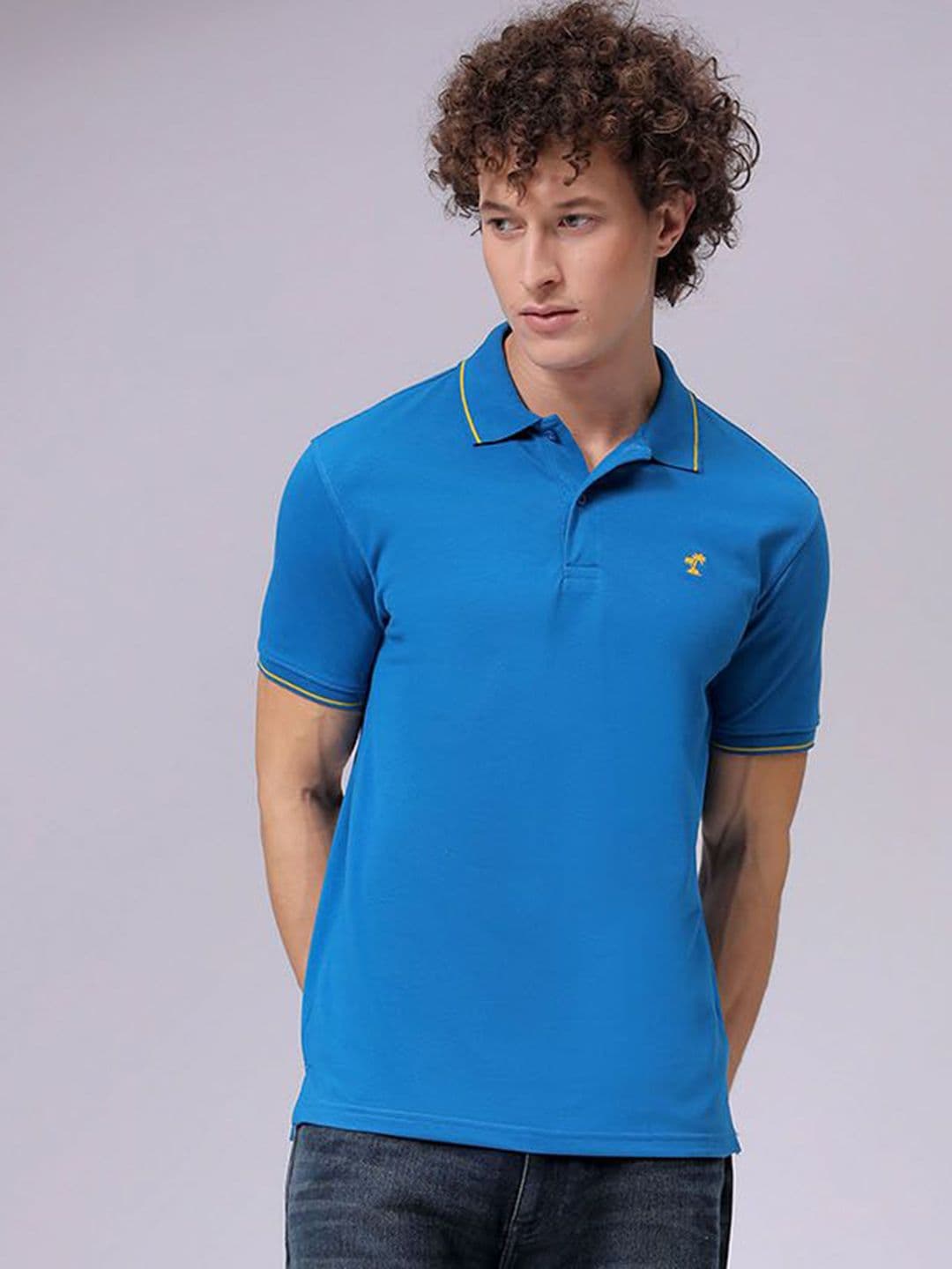 The Indian Garage Co Men Polo Collar T-shirt - view 1