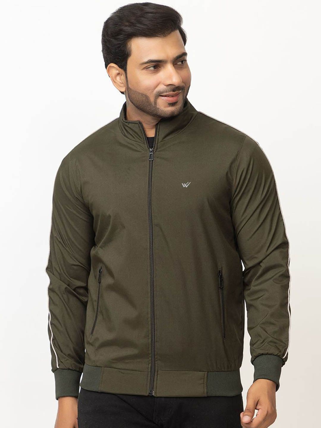 WILD COPS Men Solid Mock Collar Windcheater Sporty Jacket - view 1