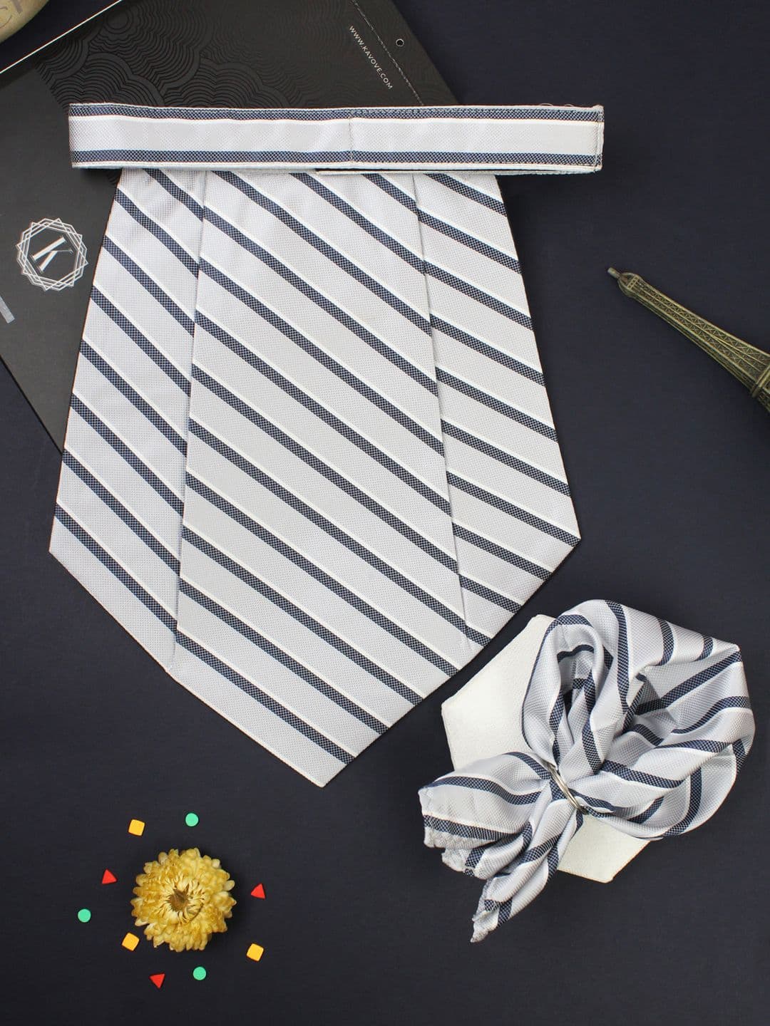 Kavove Men Striped Cravat - view 1
