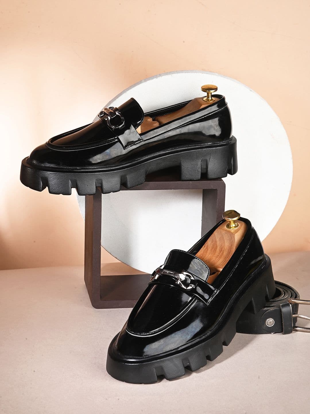 ASTEROID Men Textured Loafers - view 1