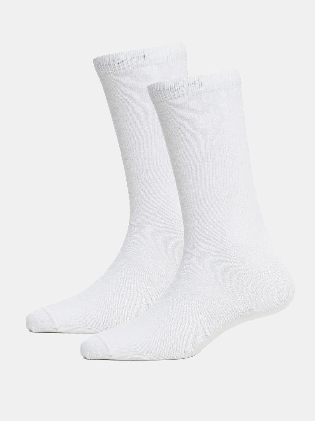Jockey Pack Of 2 Kid's Cotton Solid Knee Length Socks With StayFresh Treatment-7902 - view 1