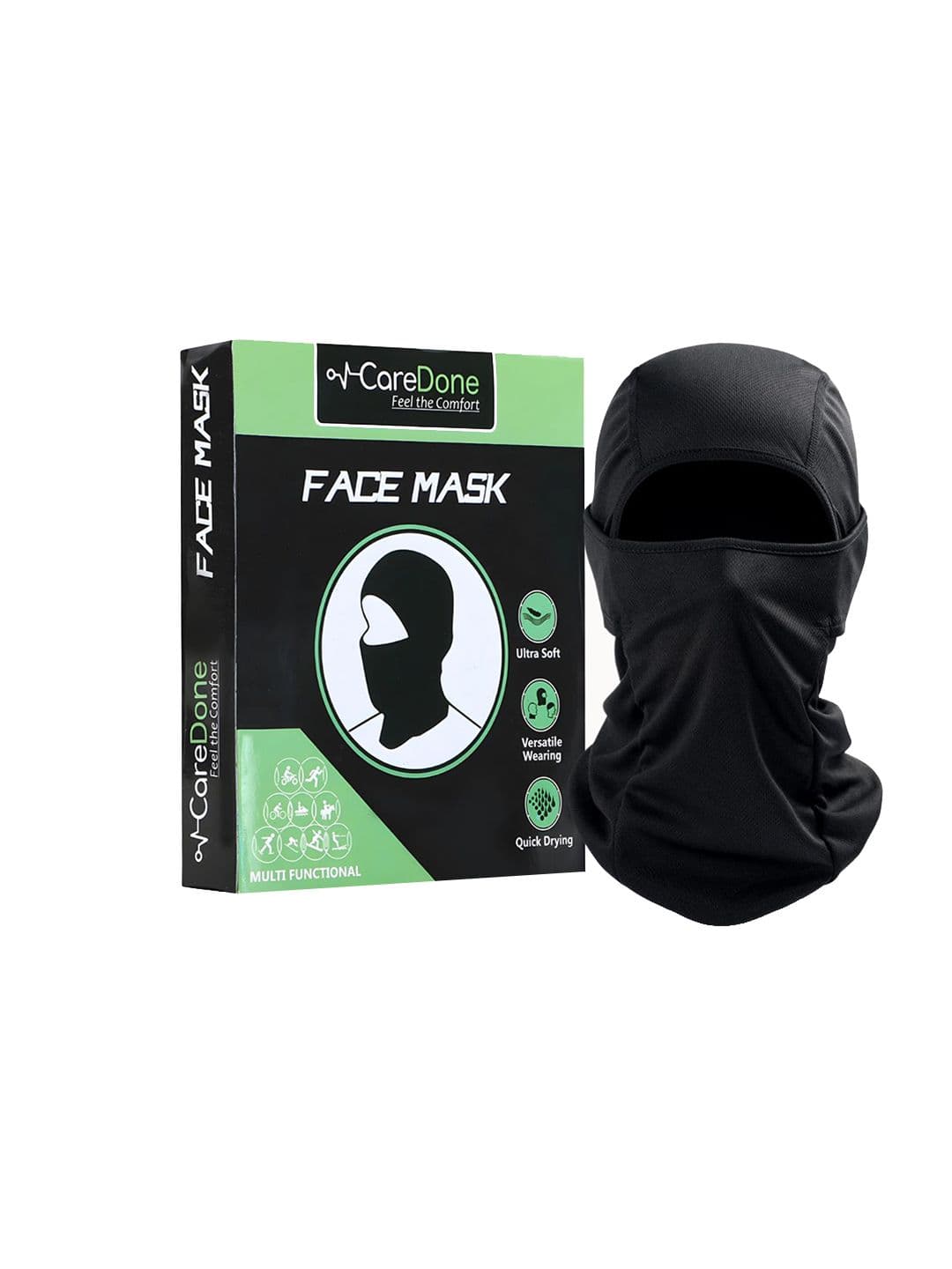 CareDone Men Reusable Bike Riding Dust Protection Face Mask - view 1