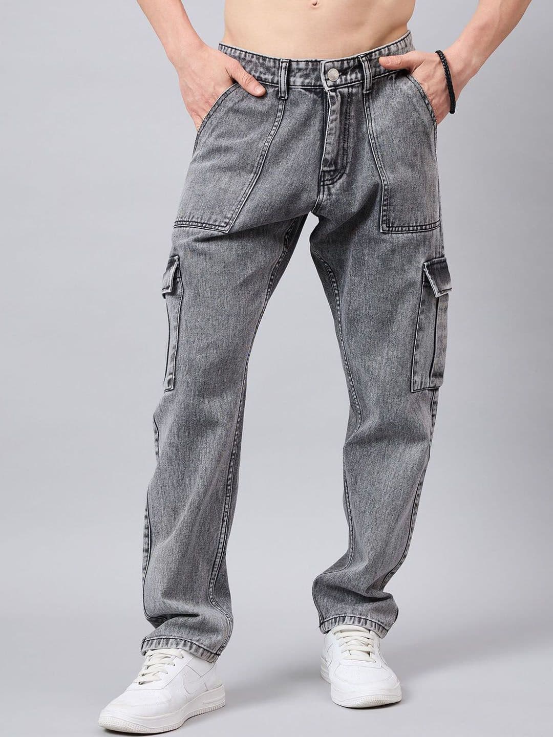 STUDIO NEXX Men Relaxed Fit Mid-Rise Heavy Fade Jeans - view 1