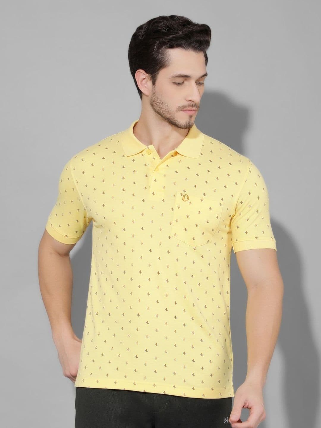 Dollar Men All Over Print Polo Tshirt with Pocket - view 1