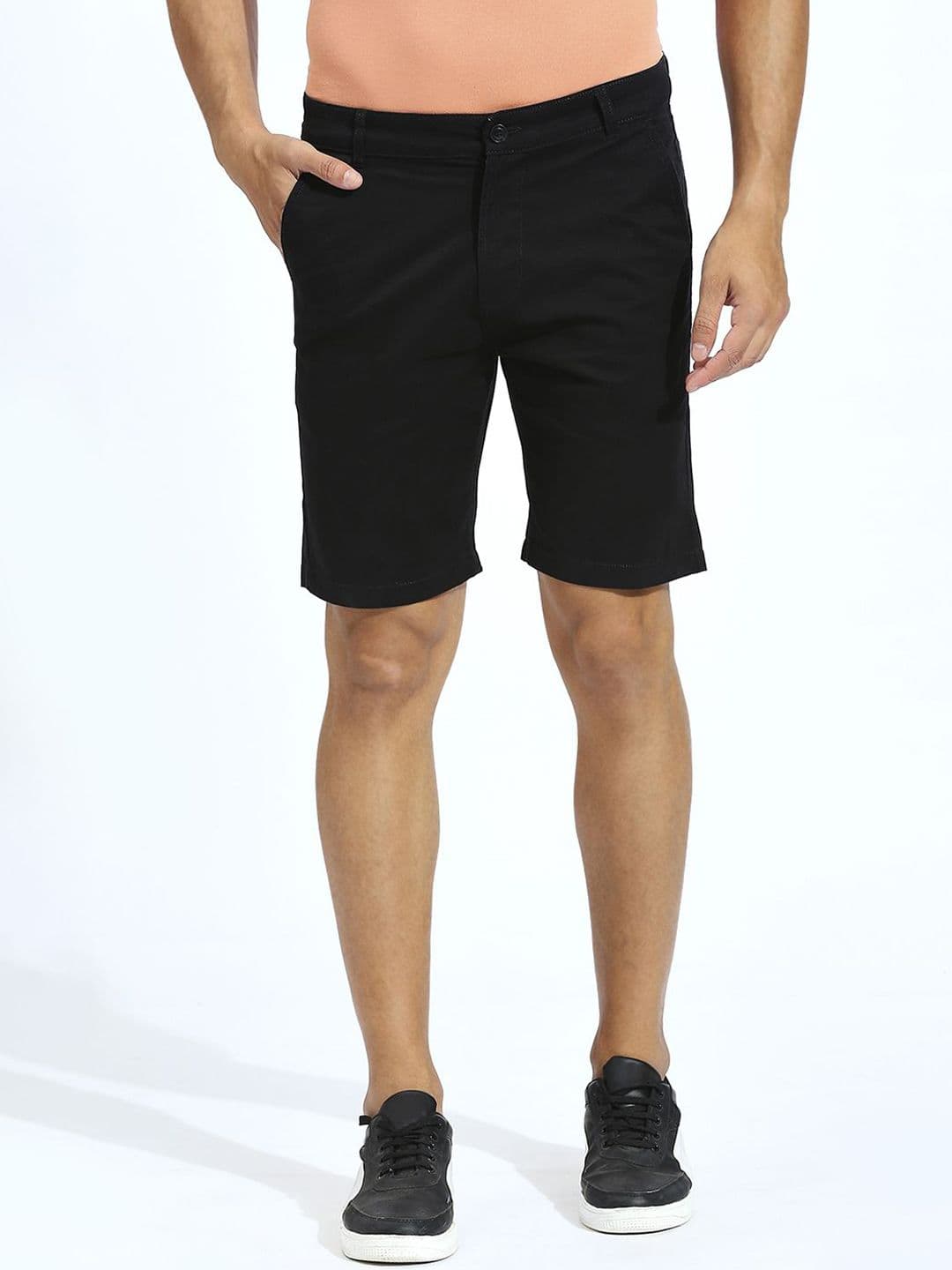 Klub Fox Men Mid-Rise Skinny Fit Shorts - view 1