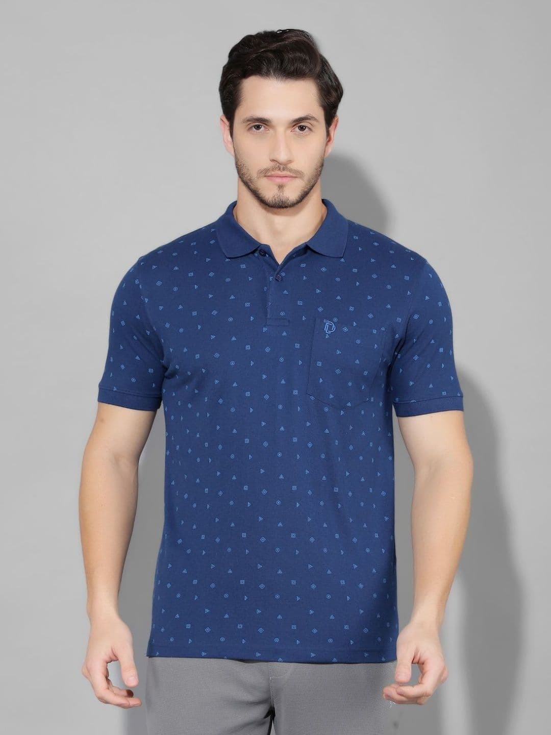 Dollar Men All Over Print Polo Tshirt with Pocket - view 1