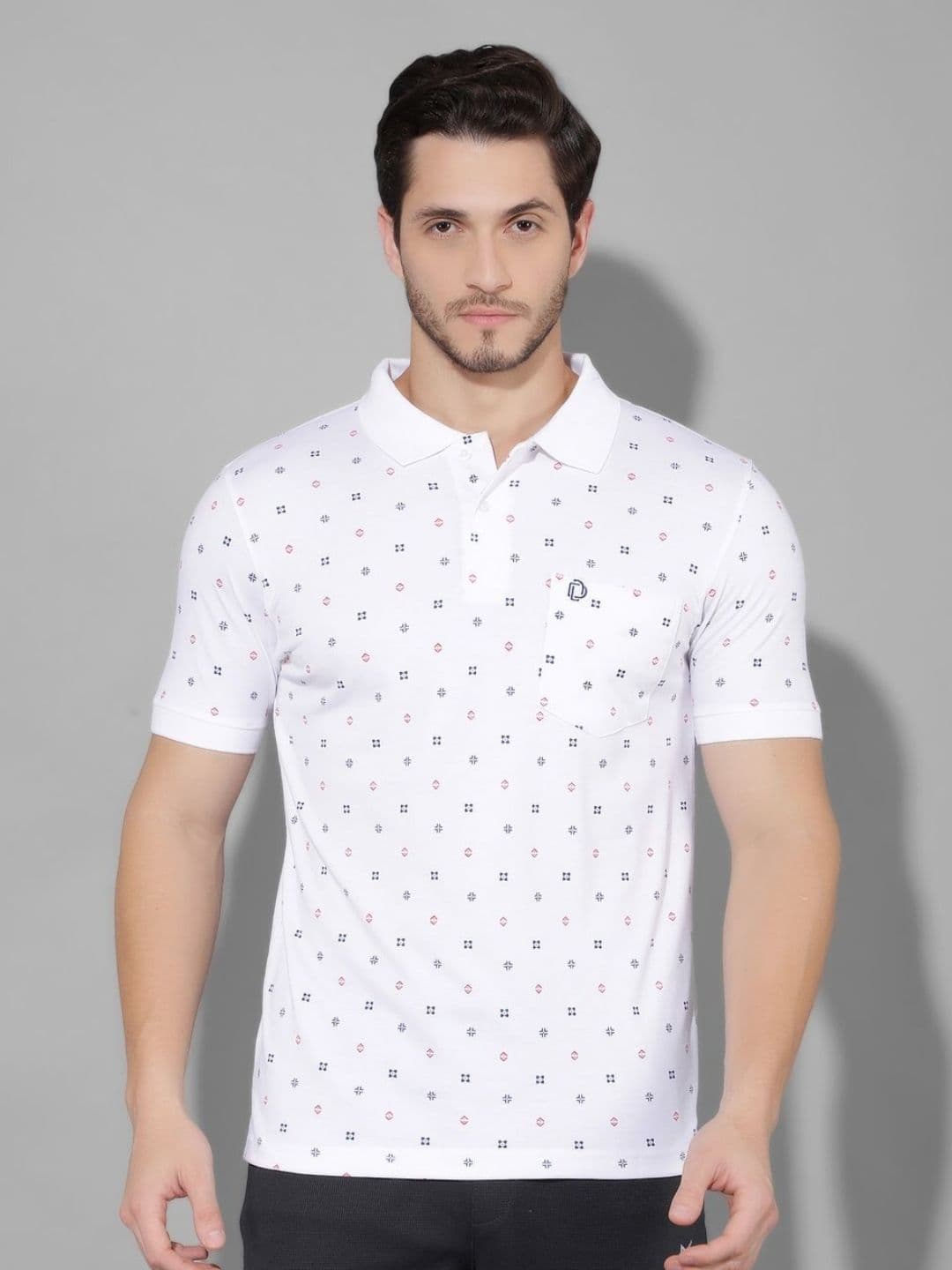 Dollar Men All Over Print Polo Tshirt with Pocket - view 1