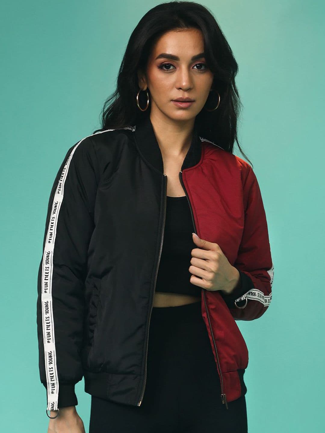 PINACOLADA Women Colourblocked Regular Bomber Jacket - view 1