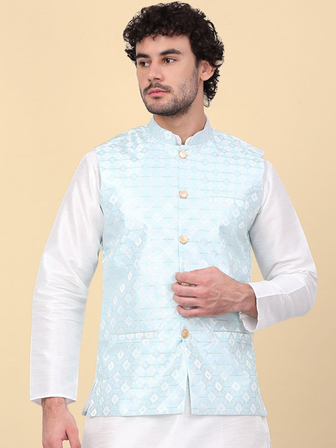 KRAFT INDIA Embroidered Nehru Jackets - view 1