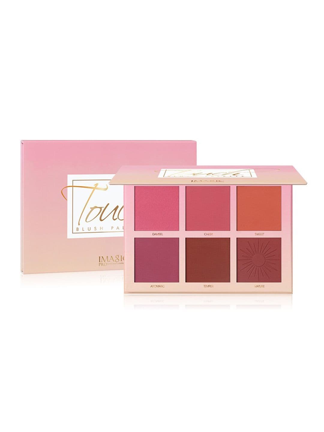 IMAGIC PROfessional Cosmetics 6 Color Touch Blush Palette - view 1