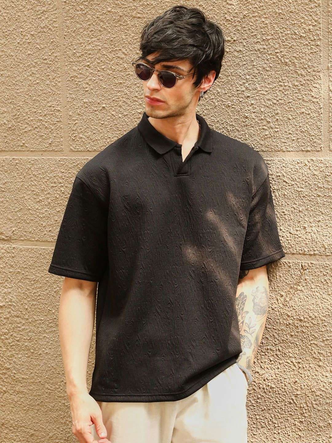 CAHOOT Men Polo Collar Pockets T-shirt - view 1