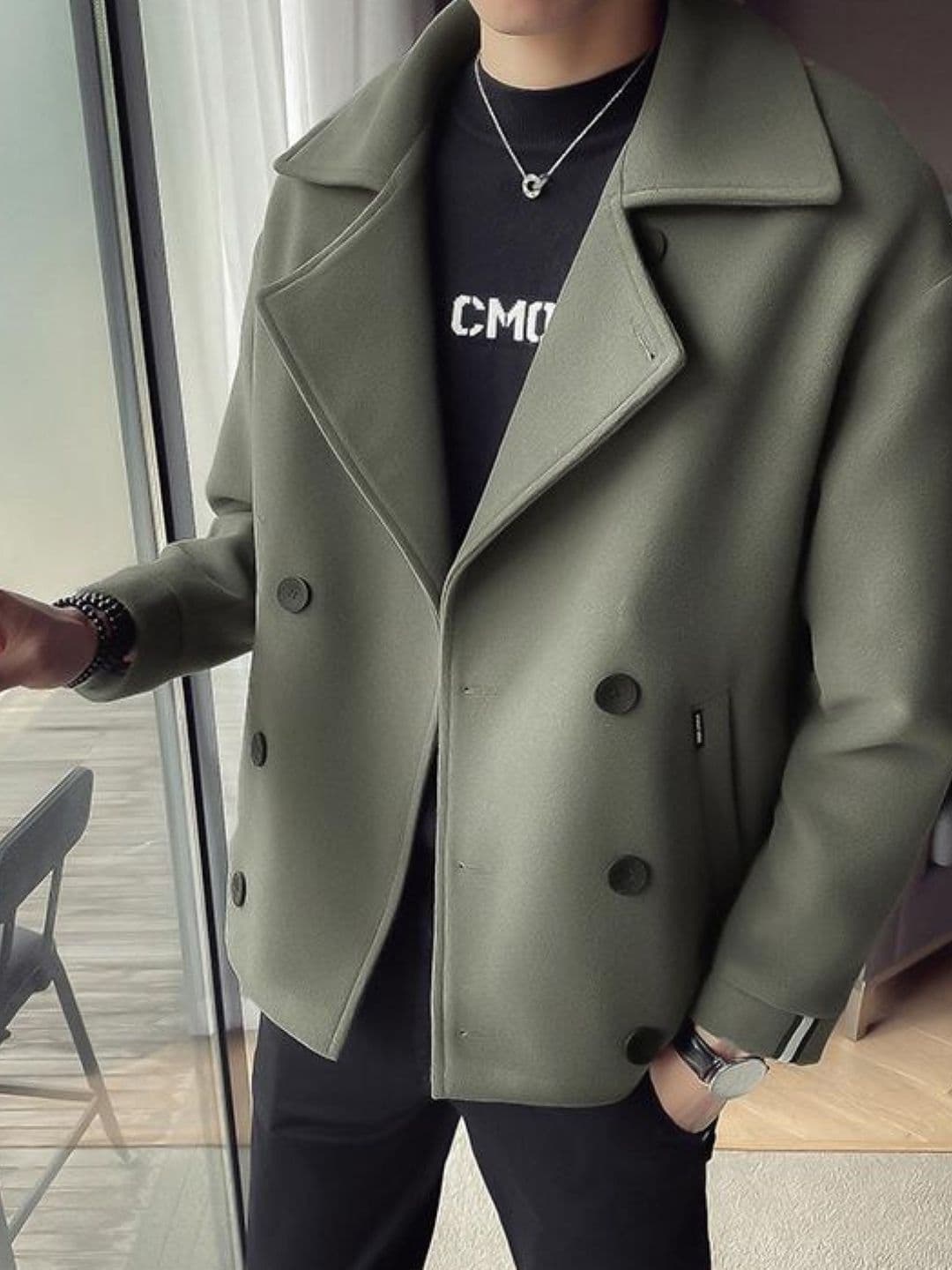 StyleCast Men Open Front Jacket - view 1