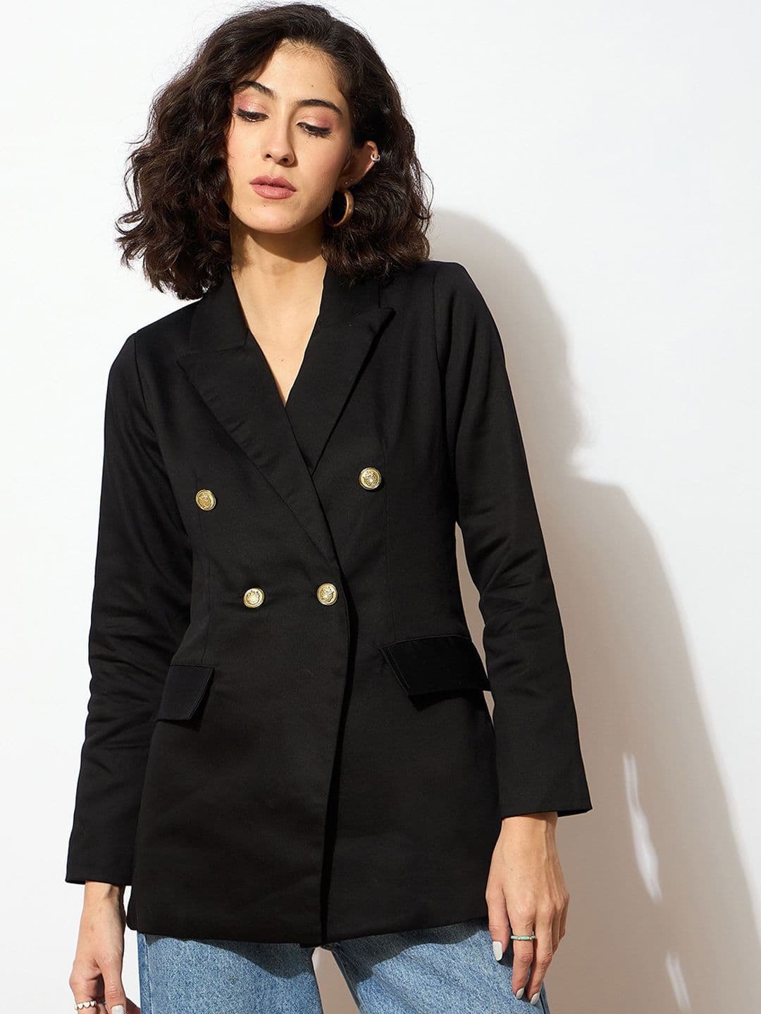 SASSAFRAS Comfort Fit Double Breasted Blazer - view 1