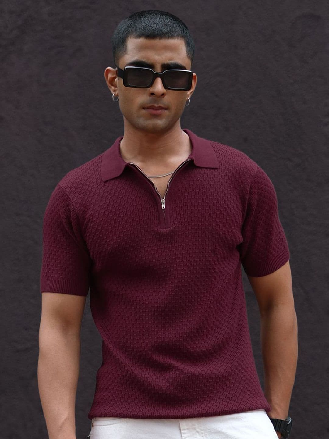 Powerlook Men Polo Collar T-shirt - view 1