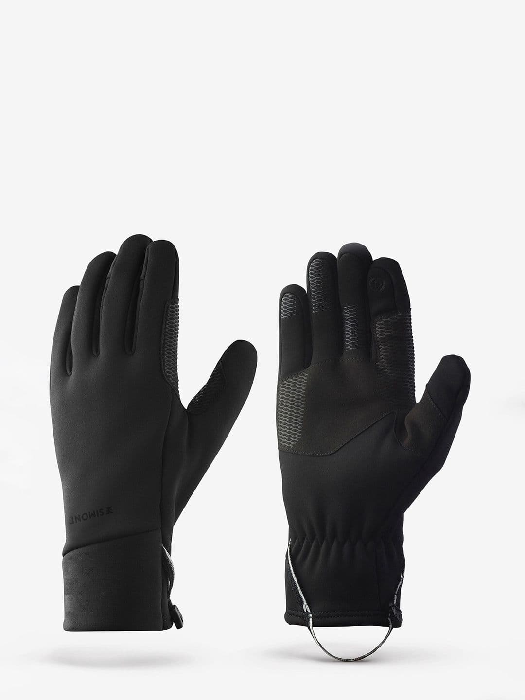 Decathlon Forclaz - Adults Black MT500 Breathable Trekking Gloves - view 1