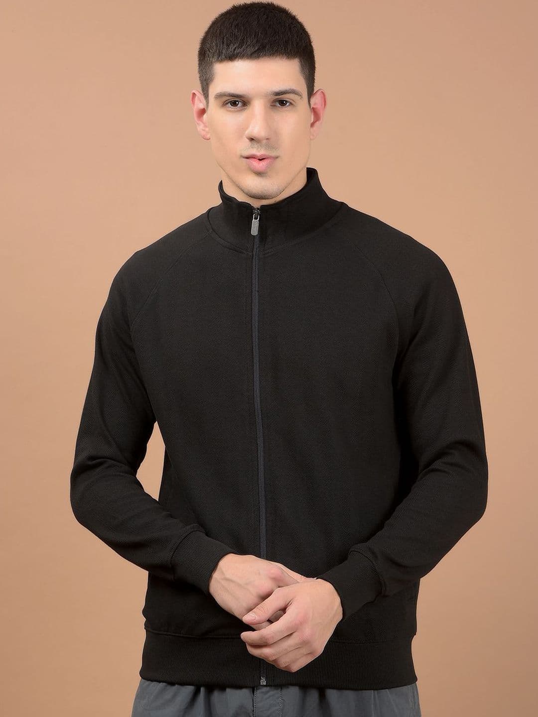 Force NXT Men Lightweight Open Front Jacket with Embroidered - view 1