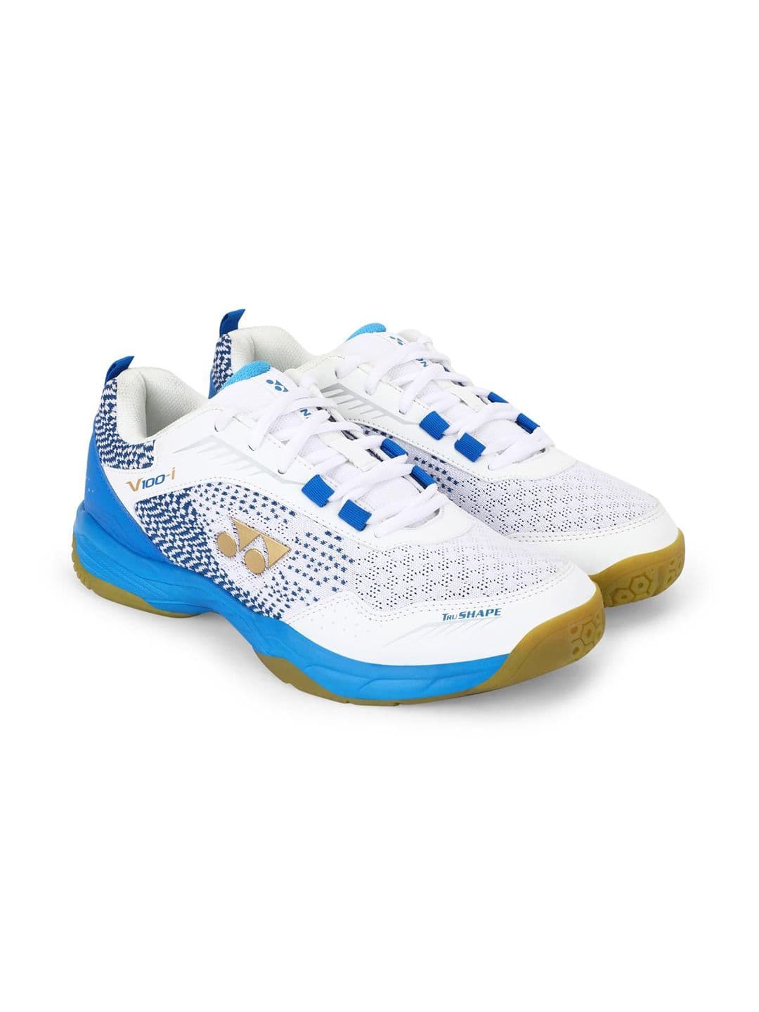 YONEX Men V100I Non-Marking Lace-Ups Badminton Shoes - view 1